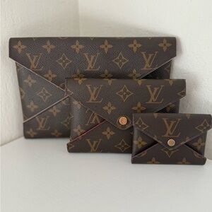 LOUIS VUITTON Monogram Kirigami Pochette Set